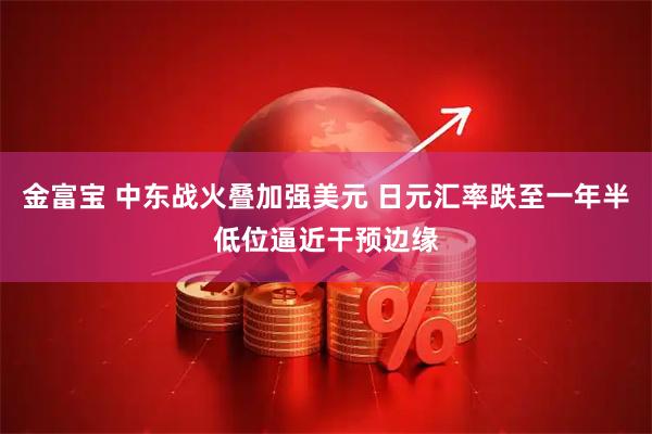 金富宝 中东战火叠加强美元 日元汇率跌至一年半低位逼近干预边缘