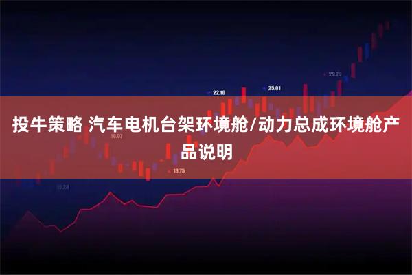 投牛策略 汽车电机台架环境舱/动力总成环境舱产品说明