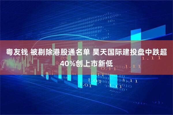 粤友钱 被剔除港股通名单 昊天国际建投盘中跌超40%创上市新低
