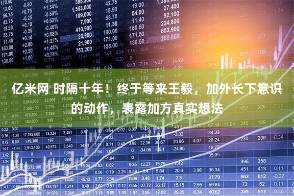 亿米网 时隔十年！终于等来王毅，加外长下意识的动作，表露加方真实想法